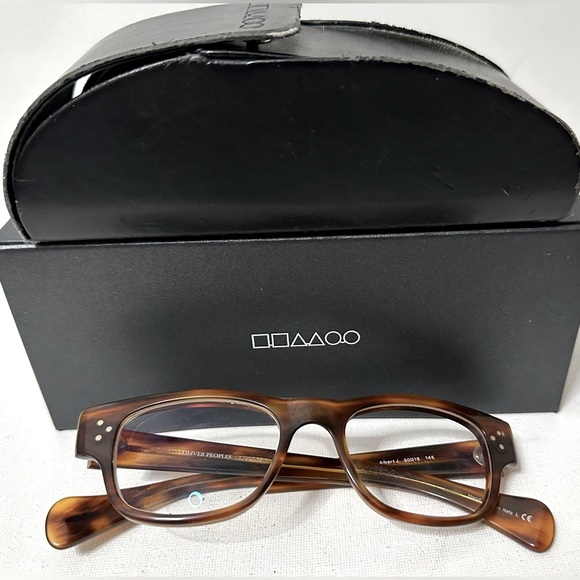 Oliver People’s ladies tortoise 50”eyeglass frames - Picture 2 of 12